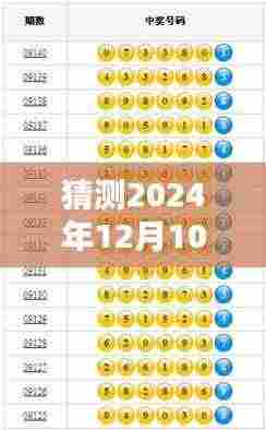 2024年12月10日大乐透开奖预测与回顾,影响与展望