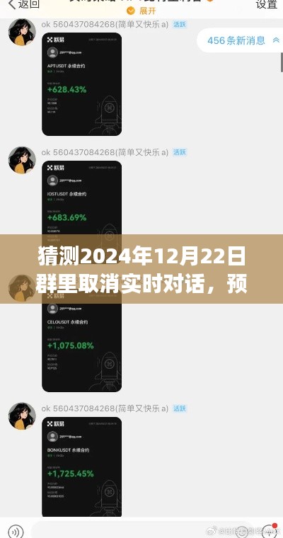 2024年预测,实时对话或将退出群聊舞台,未来群内交互方式将发生深刻变革