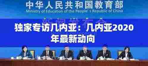 独家专访几内亚：几内亚2020年最新动向 