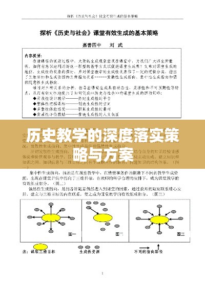 历史教学的深度落实策略与方案