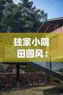 独家小院田园风:独家小院图片