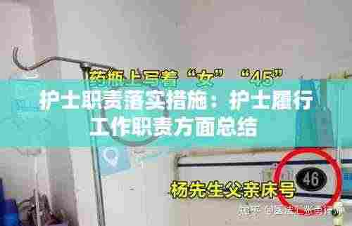 护士职责落实措施：护士履行工作职责方面总结 