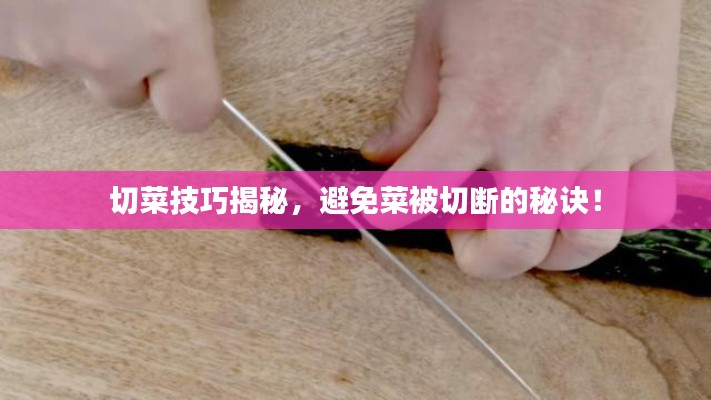 切菜技巧揭秘，避免菜被切断的秘诀！