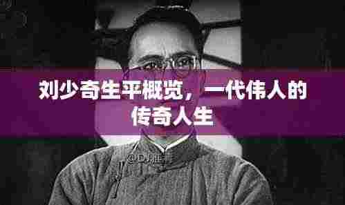 刘少奇生平概览,一代伟人的传奇人生