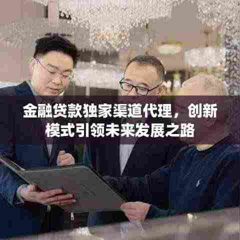 金融贷款独家渠道代理,创新模式引领未来发展之路